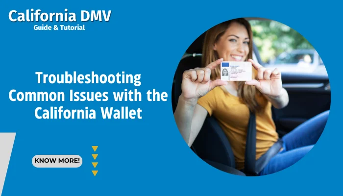 Troubleshooting Common Issues with the California Wallet